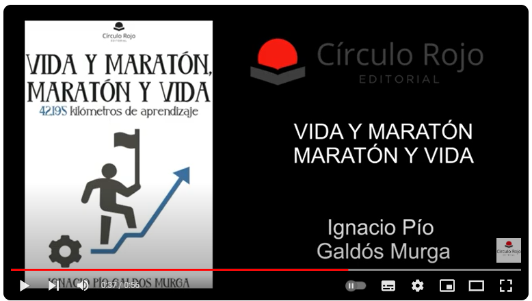 Video Book Trailer de «Vida y Maratón» en You Tube