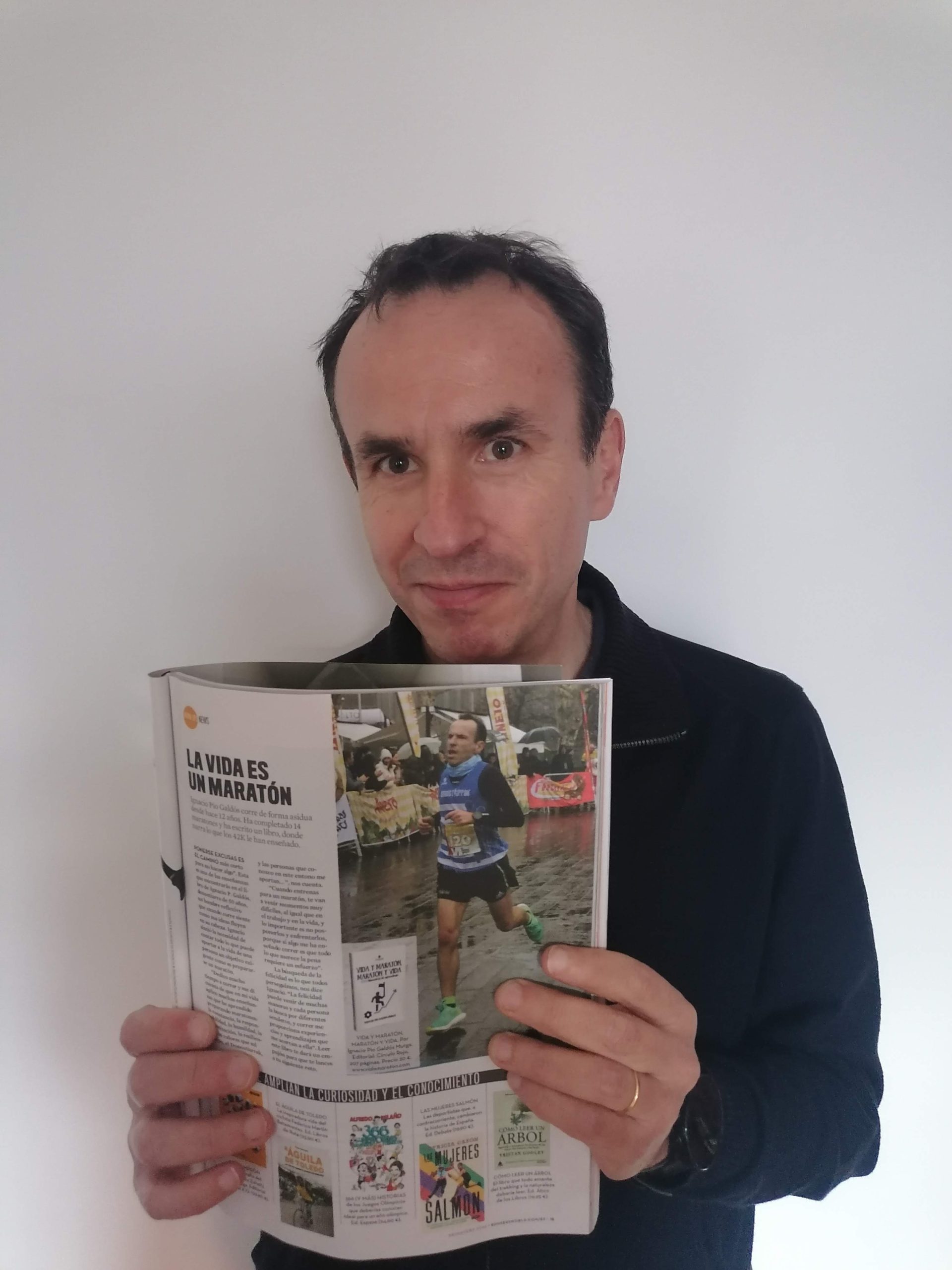 «Vida y Maratón….» en Runner´s World